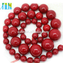 Perlas de agua dulce de concha roja natural de grado AAA